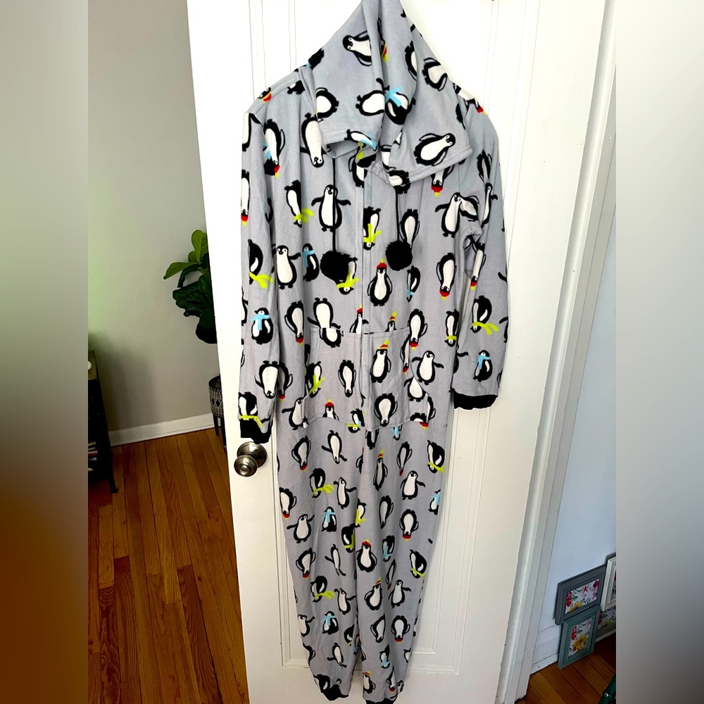 Penguin onesie Christmas pajama